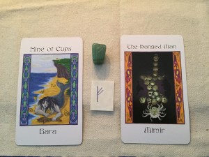 Cards from The Giants' Tarot, Raven Kaldera